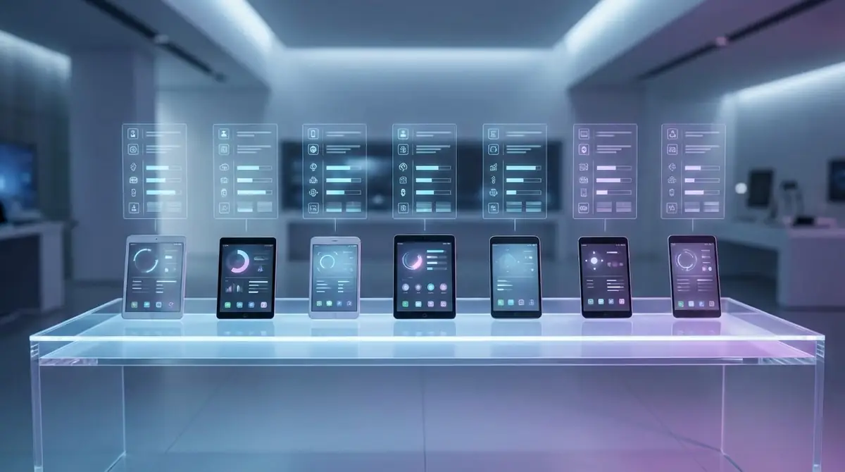 スペック比較表｜7機種を横並びでチェック