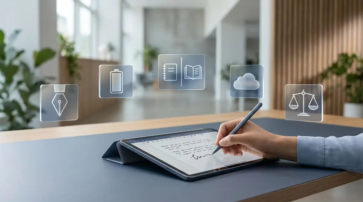 失敗しない選び方｜タブレット手書きノート5つの評価軸