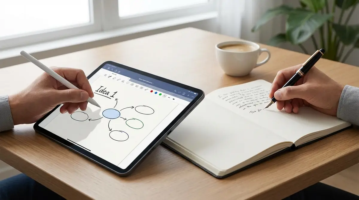 タブレット手書きノートのメリット5つ｜紙ノートとの違い