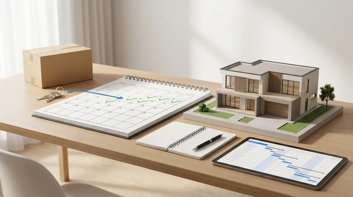 購入スケジュール｜入居日から逆算した準備の進め方