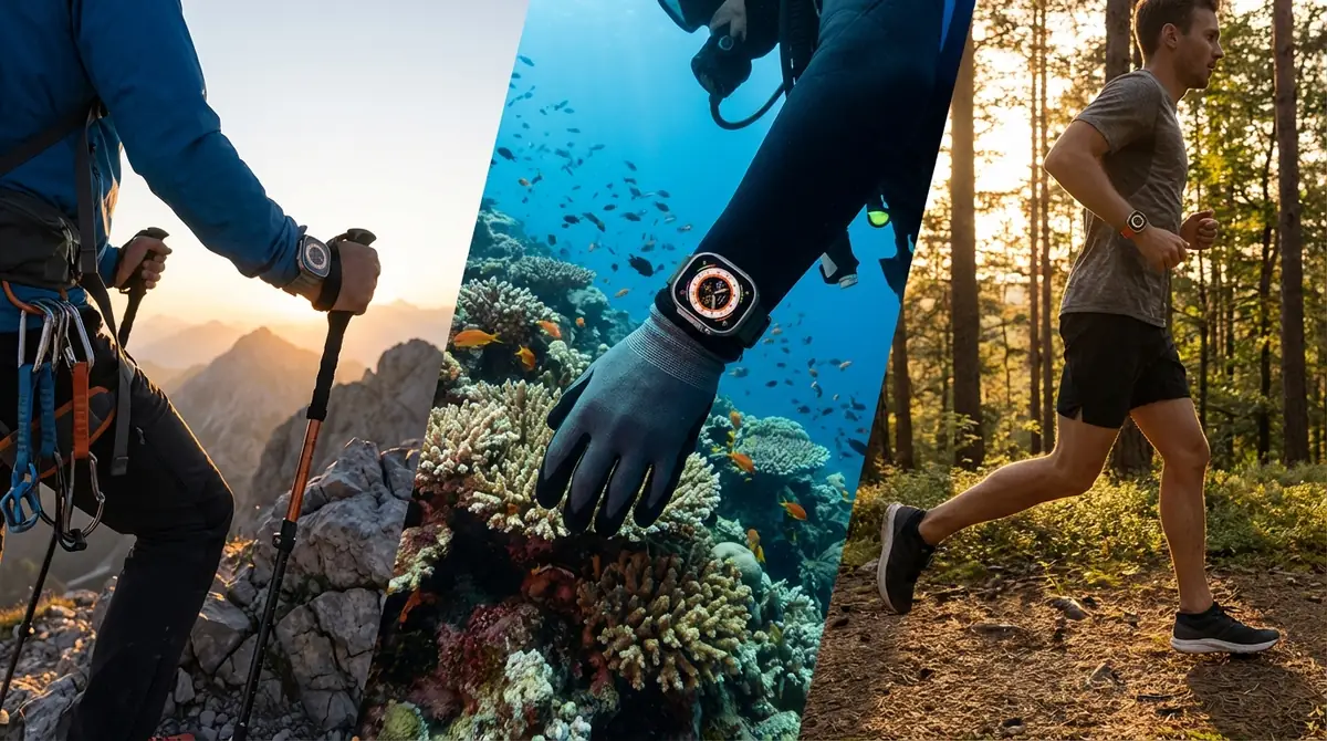 Apple Watch Ultra 3のアウトドア性能|登山・ダイビング・ランニング