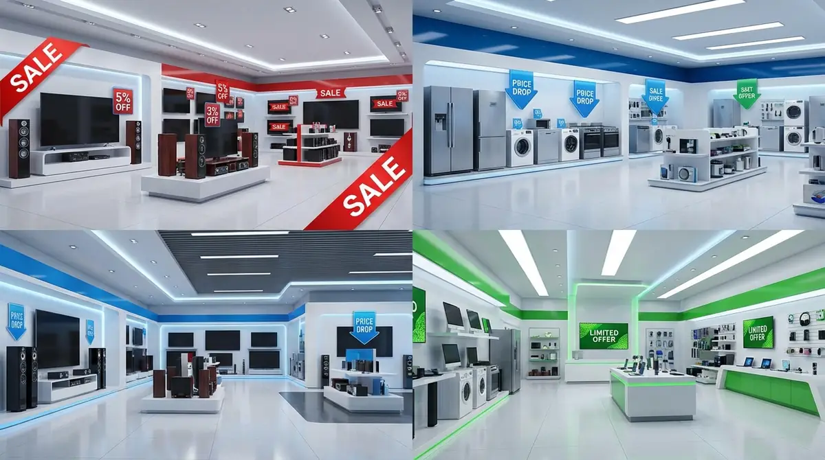 【店舗別】主要家電量販店のセール傾向と特徴