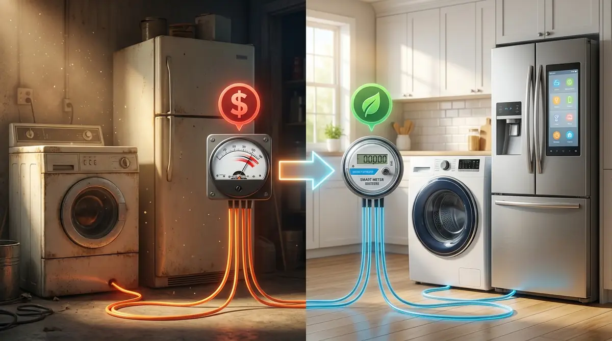 なぜ古い家電は電気代が高い？買い替えで節約できる仕組み