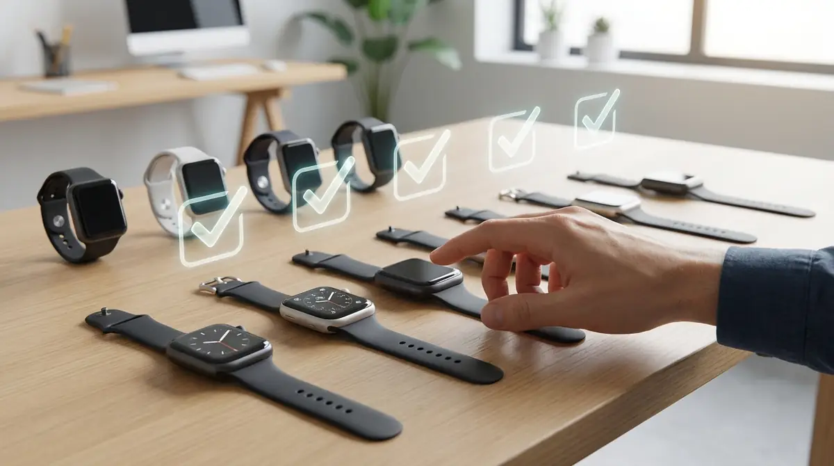 スマートウォッチの選び方｜失敗しない5つのチェックポイント