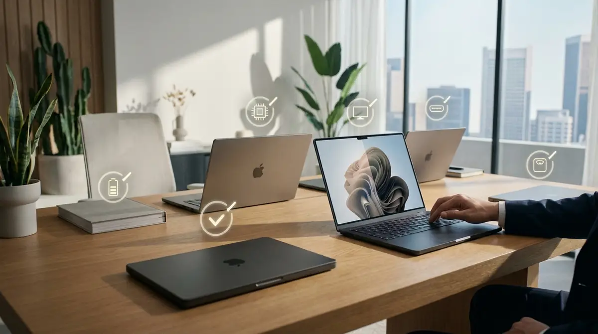 仕事用ノートパソコンの選び方｜失敗しない5つのチェックポイント