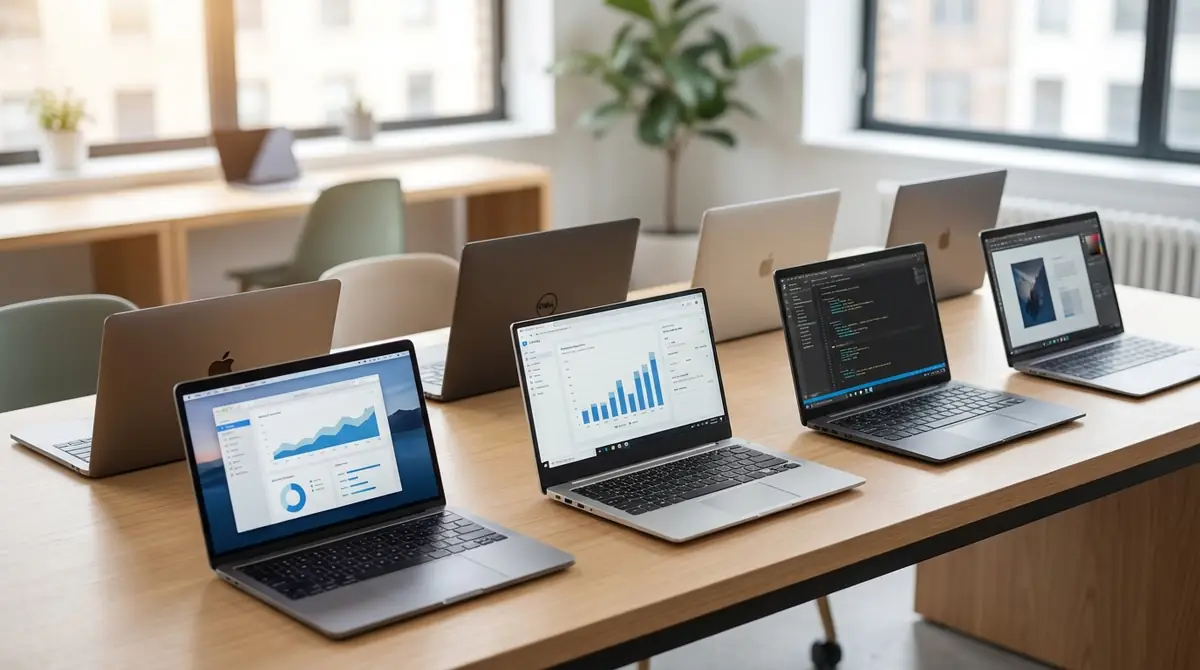 仕事用ノートパソコンのおすすめメーカー比較