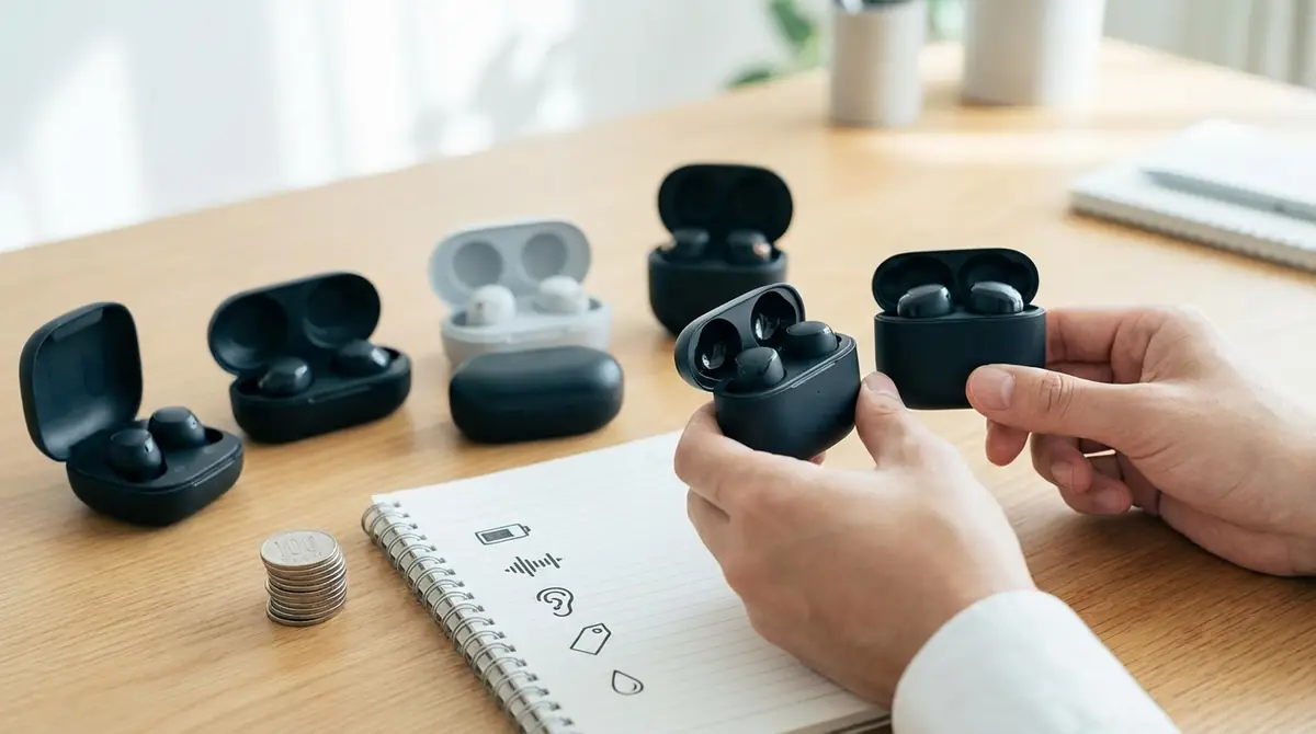 1万円以下ワイヤレスイヤホンの選び方【失敗しない5つのポイント】