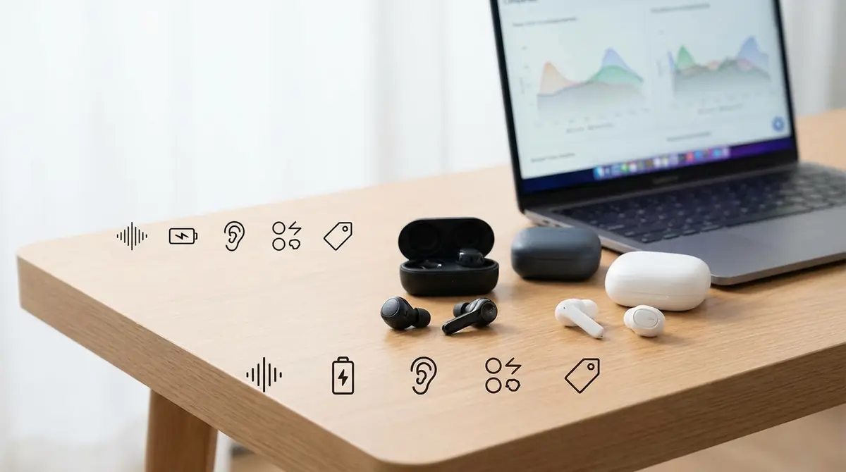 失敗しないワイヤレスイヤホンの選び方｜5つのチェックポイント