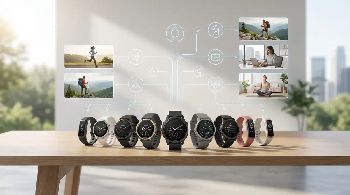 【30秒診断】あなたに最適なGarminがわかる選び方フローチャート