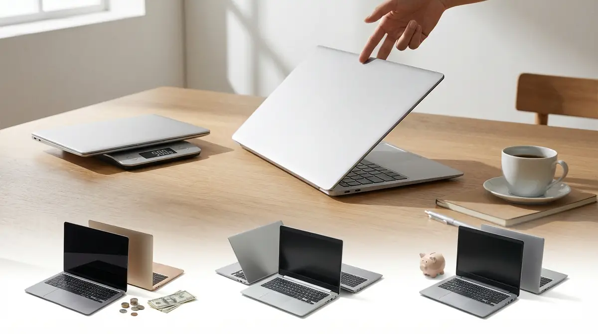 【価格帯別】1kg以下の軽量ノートパソコンの選び方